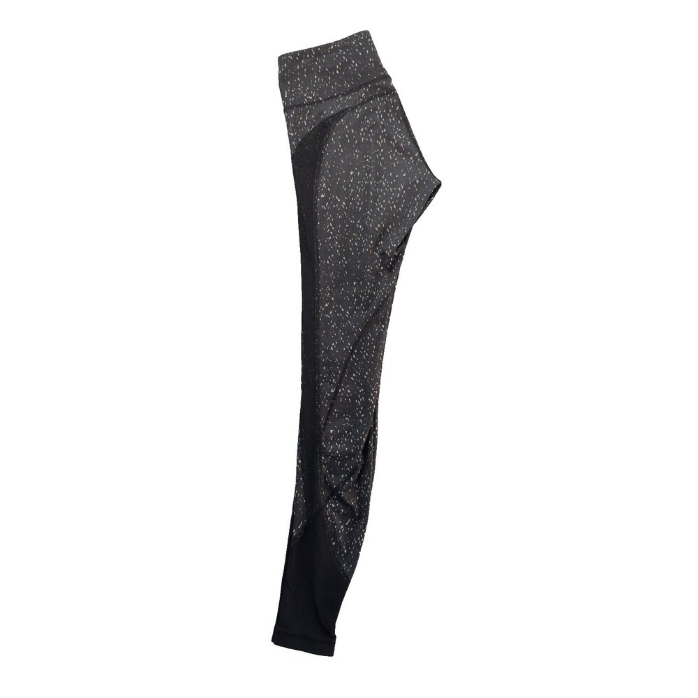 Lululemon Wunder Under High-Rise 30" Black White Speckled Luxtreme Leggings Sz 4